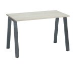 Bureau droit ECLA profondeur 60 cm piètement métal