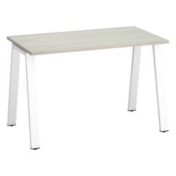 Bureau droit ECLA profondeur 60 cm piètement métal