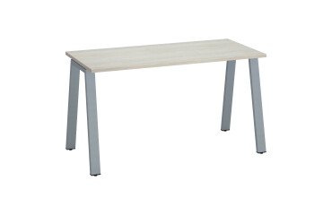 Straight desk ECLA depth 60 cm metal base