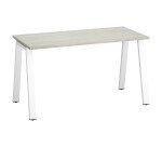 Bureau droit ECLA profondeur 60 cm piètement métal