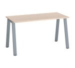 Straight desk ECLA depth 60 cm metal base
