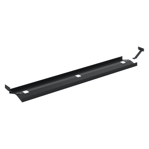 Canaleta para cables de mesa Ecla 160 cm Antracita