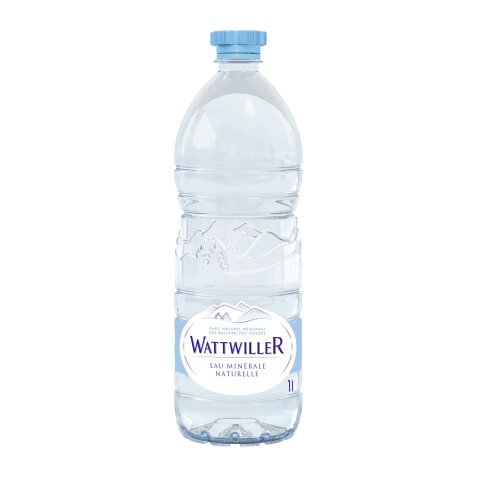 Water Wattwiller 1 L - pack of 12 bottles 