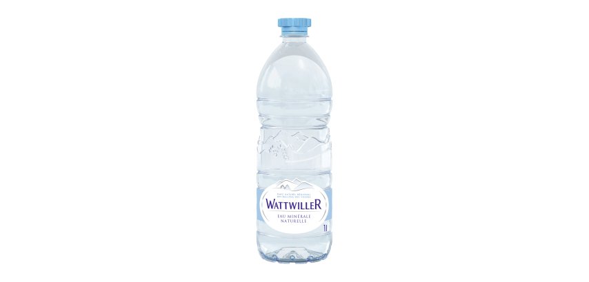 Water Wattwiller 1 L - pack of 12 bottles 