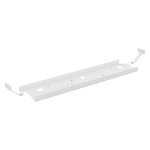 Goulotte pour pôle de bureaux L 120 cm // L 60 cm bureau droit // L 30 cm top Access
