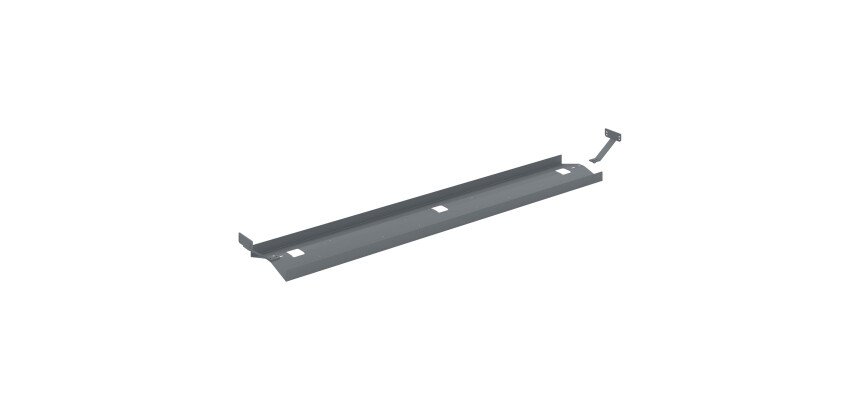 Canaleta horizontal pasacables para conjuntos de mesa Ecla