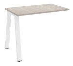 Bijzet voor manager werkpost Ecla 100 x 60 cm metaal