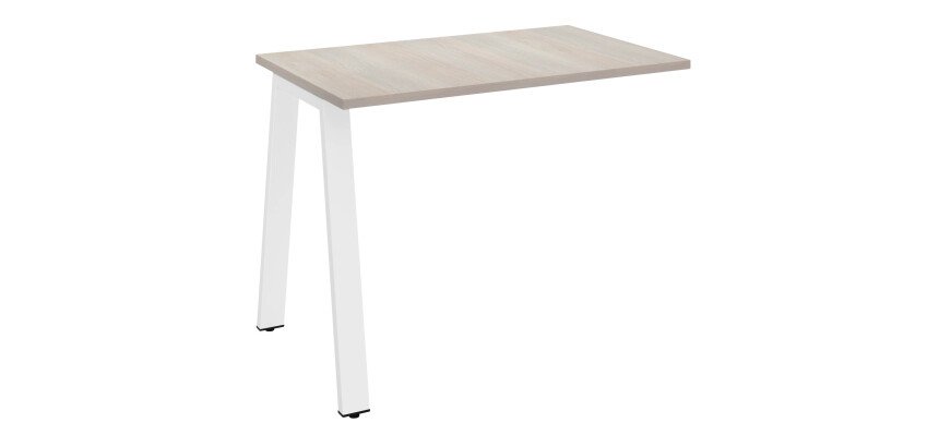 Bijzet voor manager werkpost Ecla 100 x 60 cm metaal