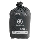 Pack 400 sacs poubelles 100 litres Bruneau + 200 offerts