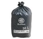 Bolsas de basura sin Autocierre Bruneau 30 micras 50L - Paquete de 200 bolsas