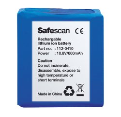 Batería de litio LB-105 para detectores Safescan 155-S ,165-S y 185-S