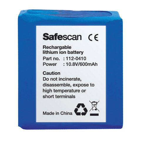 Batería de litio LB-105 para detectores Safescan 155-S ,165-S y 185-S