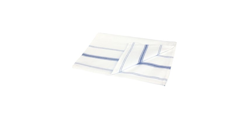 Torchons 50 % lin, 50 % coton - Paquet de 6