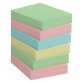 Blocco appunti  50x40 mm da 100 fogli notes riposizionabili riciclati assortiti Bruneau