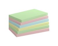 Notas adhesivas colores reciclados Bruneau- bloc de 100 hojas