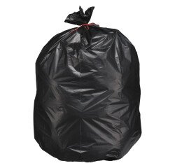 Bolsas de basura sin autocierre 18 micras 130L - Paquete de 200 bolsas