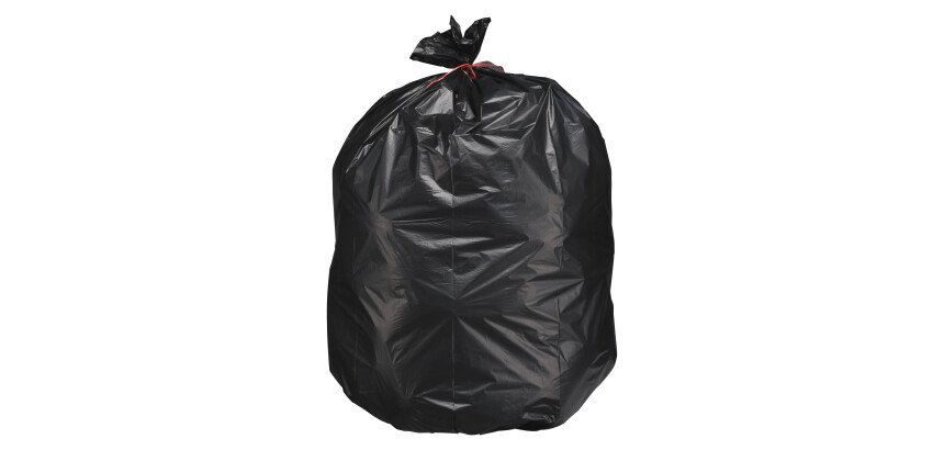 Sac poubelle 130 litres gris économique - Paquet de 200