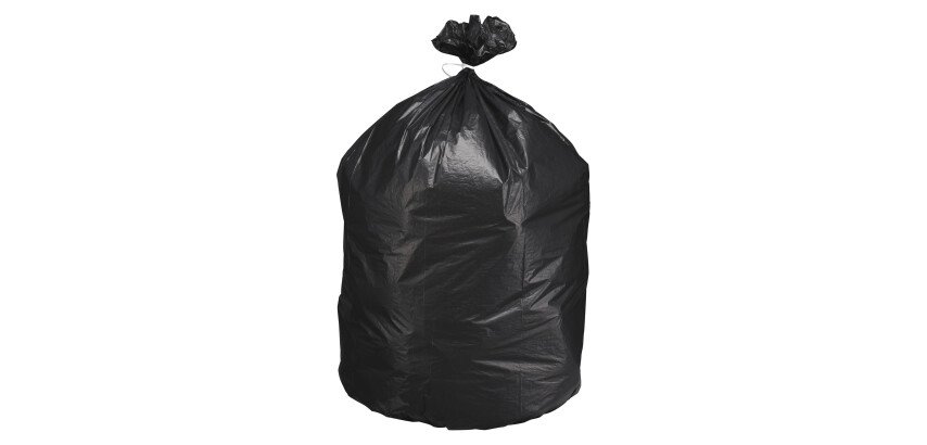 Sac poubelle 110 litres économique gris - 200 sacs