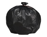 Vuilniszak 100 l grijs budgetvriendelijk - pak van 200