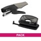 Pack 1 agrafeuse 26/6 + 1 perforateur 10 feuilles Bruneau offert