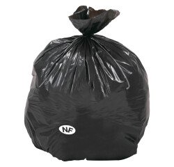 Bolsas de basura 110 litros NF gris - 200 bolsas