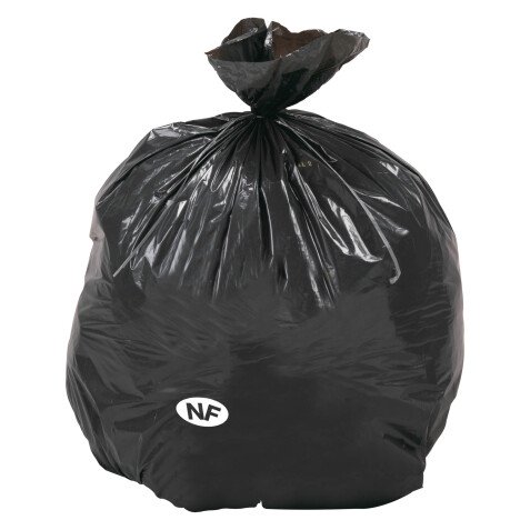 Bolsas de basura de 50 litros NF gris - 500 bolsas