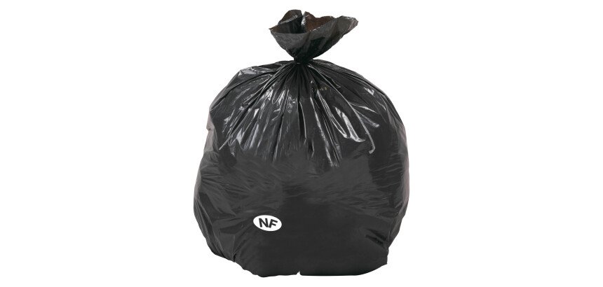 Sac poubelle gris 100 litres NF - Colis de 200