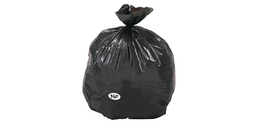 Sac poubelle 30 litres NF gris - 500 sacs