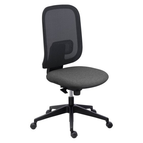 Silla de oficina Alia antracita- respaldo malla