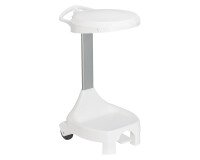 Support de sacs poubelles roulant à pédale Delta 120 Litres