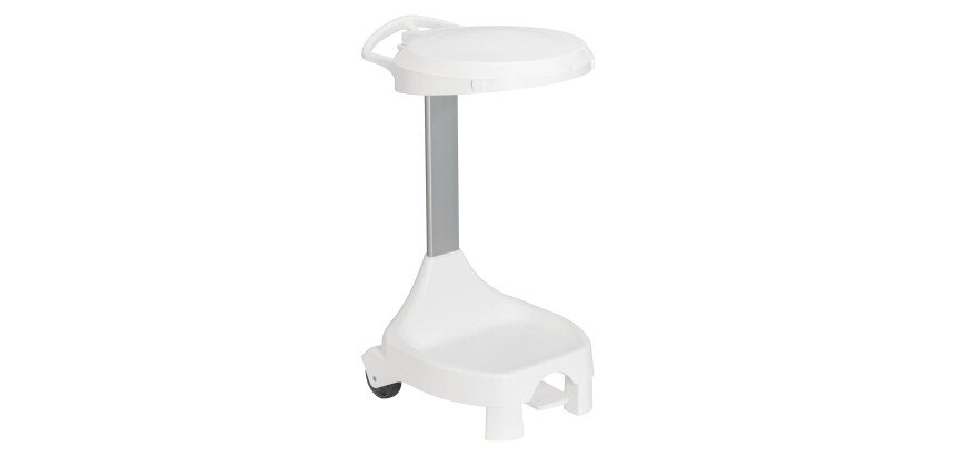 Support de sacs poubelles roulant à pédale Delta 120 Litres