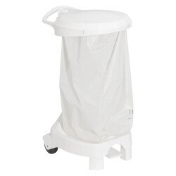 Support de sacs poubelles roulant à pédale Delta 120 Litres