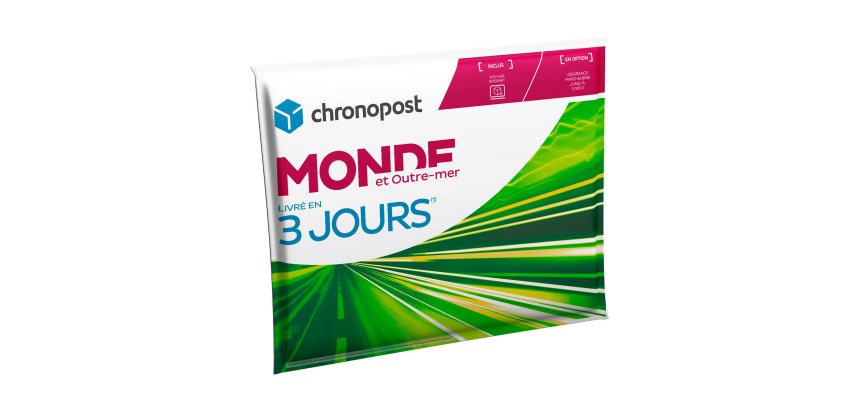 Pochette gonflable 2 kg Chronopost Express Monde