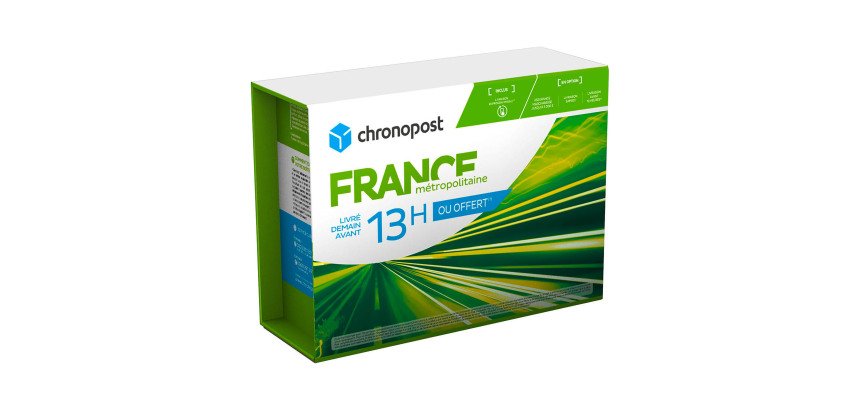 Boite Chronopost - France Métropolitaine et Monaco - 6kg - Livraison avant 13H