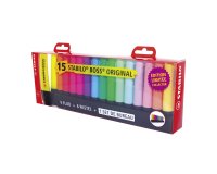Subrayadores Stabilo Boss colores surtidos - Estuche de 15