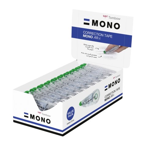 Correcteur à sec Mono Air Tombow dépose frontale largeur 4,2 mm - Longueur 10 m