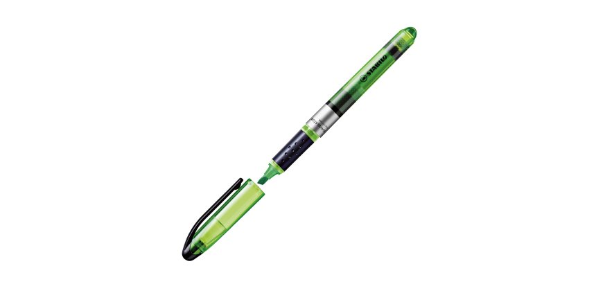 Surligneur Stabilo Navigator - vert - lot de 50 surligneurs