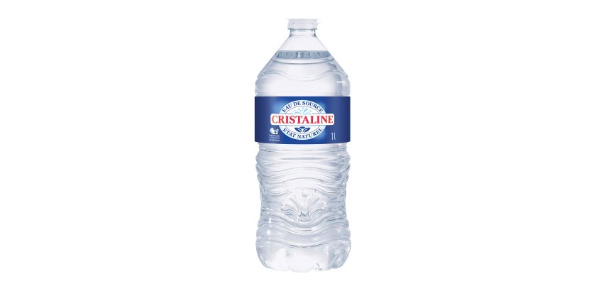 Eau de source Cristaline 1L - 12 bouteilles