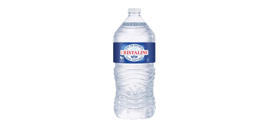 Eau de source Cristaline 1L - 12 bouteilles