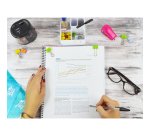 Pince double clip Emojis 19mm Rapesco couleurs assorties - Boîte de 80