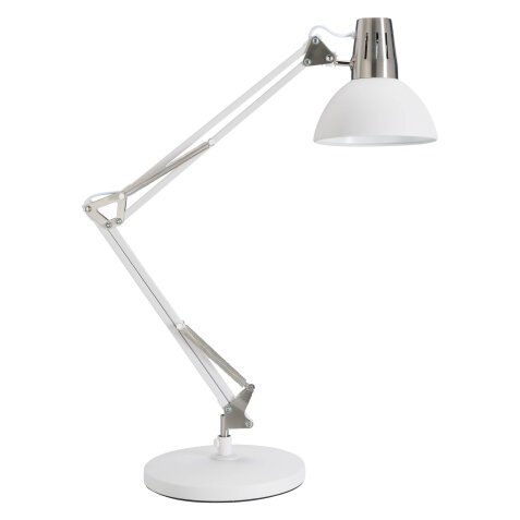 Lampe de bureau Led Lipsi - Aluminor - 7 W - E27 - Double-bras articulé