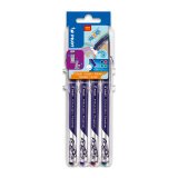 Felt-tip pen Pilot Frixion Fineliner point 1,3 mm - fine writing - sleeve with assortment of 4 classic colors 