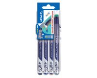 Felt-tip pen Pilot Frixion Fineliner point 1,3 mm - fine writing - sleeve with assortment of 4 classic colors 