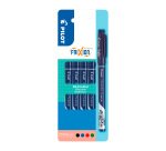 Stylo feutre Pilot Frixion Fineliner pointe 1,3 mm - écriture fine - Etuis de 4 couleurs classiques assorties