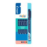 Stylo feutre Pilot Frixion Fineliner pointe 1,3 mm - écriture fine - Etuis de 4 couleurs classiques assorties