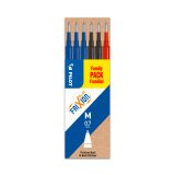 Refill for erasable ballpoint pen Pilot FriXion medium point 0,7 mm - sleeve of 6
