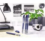 Stylo feutre Pilot Frixion Fineliner pointe 1,3 mm - Ecriture fine - Etuis de 4 couleurs asorties