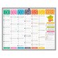 Calendrier semestriel mural 2026 - Tendance - L 26,5 x H 21 cm