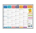Calendrier semestriel mural 2026 - Tendance - L 26,5 x H 21 cm