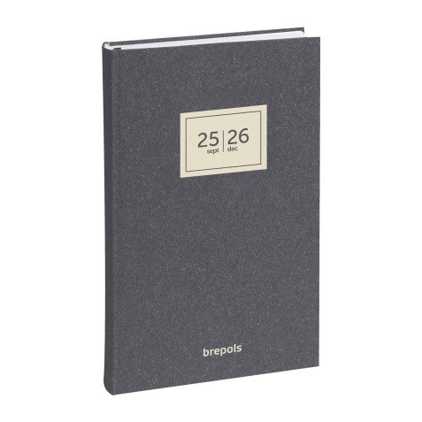 Agenda journalier Brepols Essenz 16 mois Saturnus - septembre 2025 à décembre 2026 - 13,3 x 20,8 cm